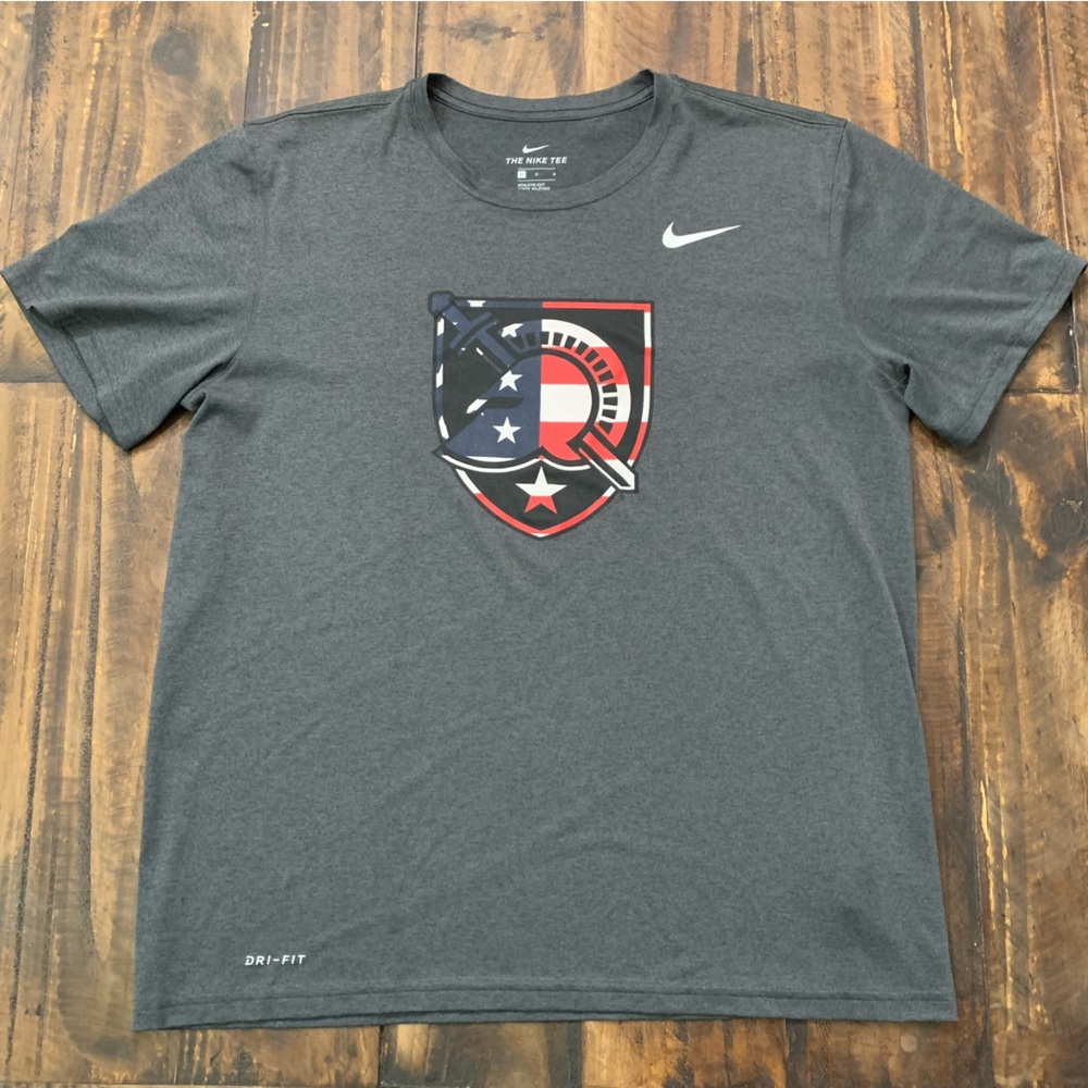 Nike American Flag Army Logo Dri-Fit T-Shirt - Adult Large